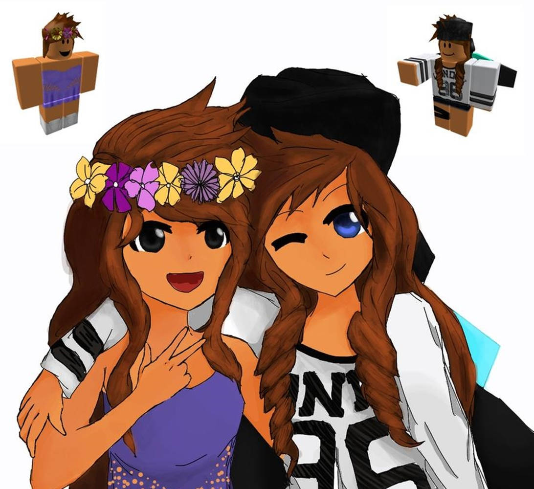 Cute Roblox Girls Wallpaper