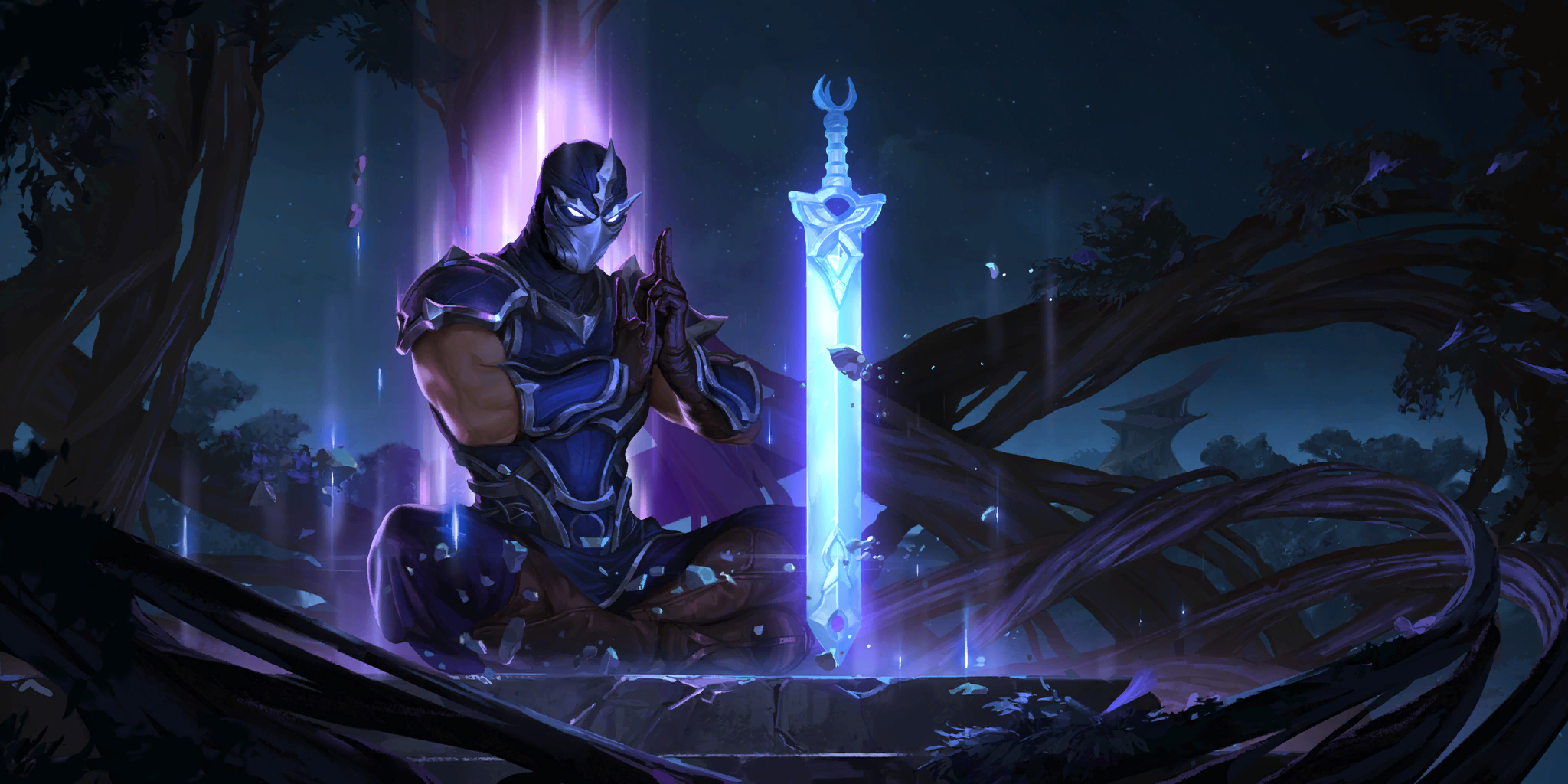 Shen Background League Of Legends
