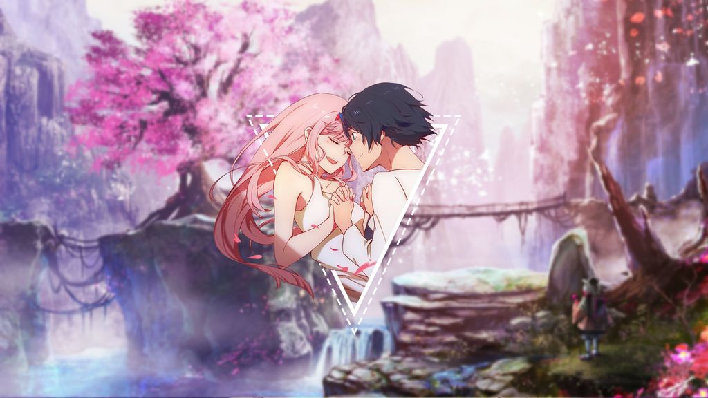 Free Download Zero Two X Hiro Darling In The Franxx Wallpaper By Luluchan696 1024x576 For Your Desktop Mobile Tablet Explore 20 Darling Wallpaper Darling In The Franxx Wallpapers