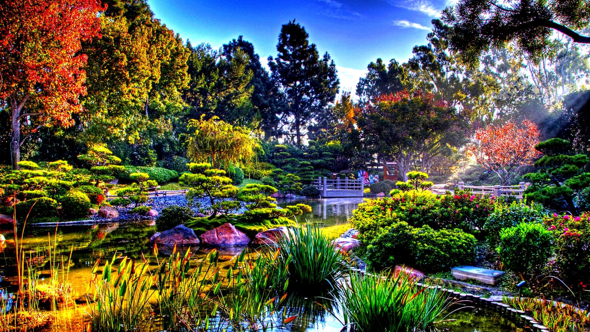 Japanese Garden Wallpaper Desktop HD Background Photo