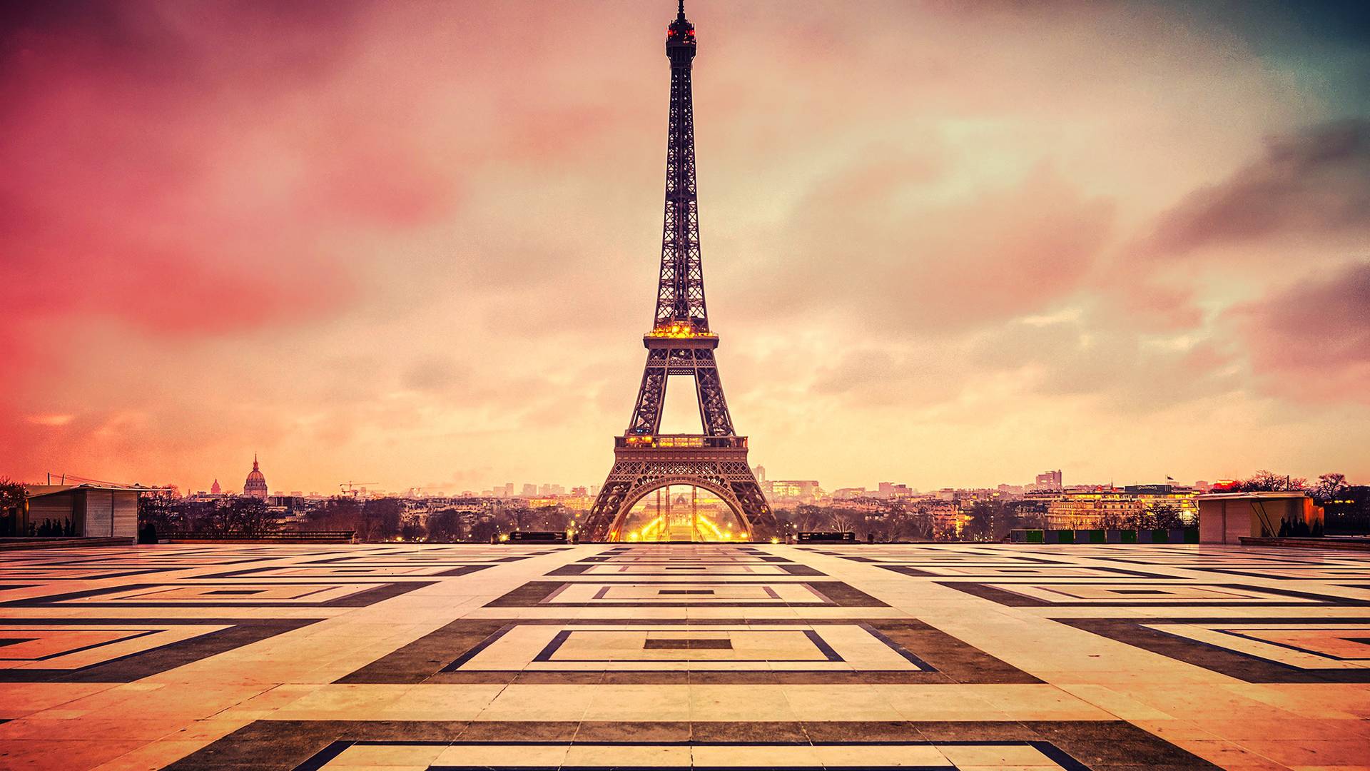 Eiffel Tower Wallpaper Vintage Beautiful Paris