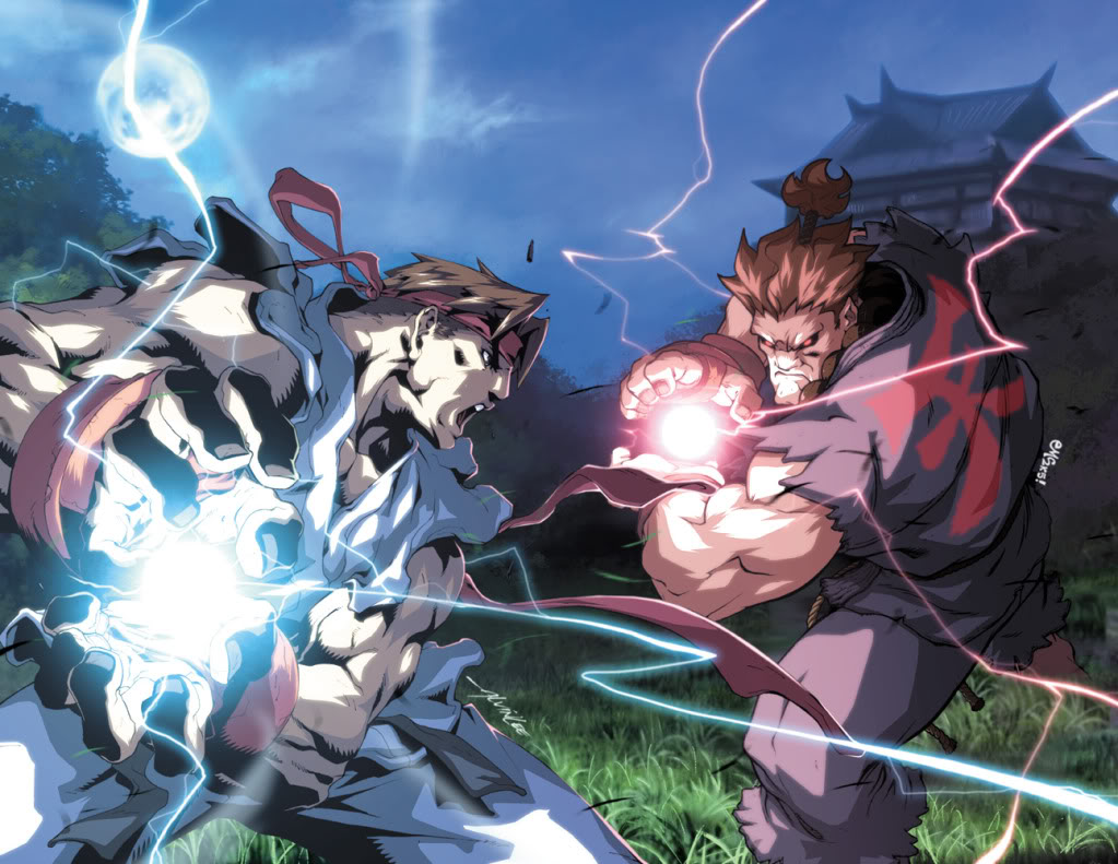 Street Fighter Ryu Vs Akuma Wallpaper55 Best Wallpaper For