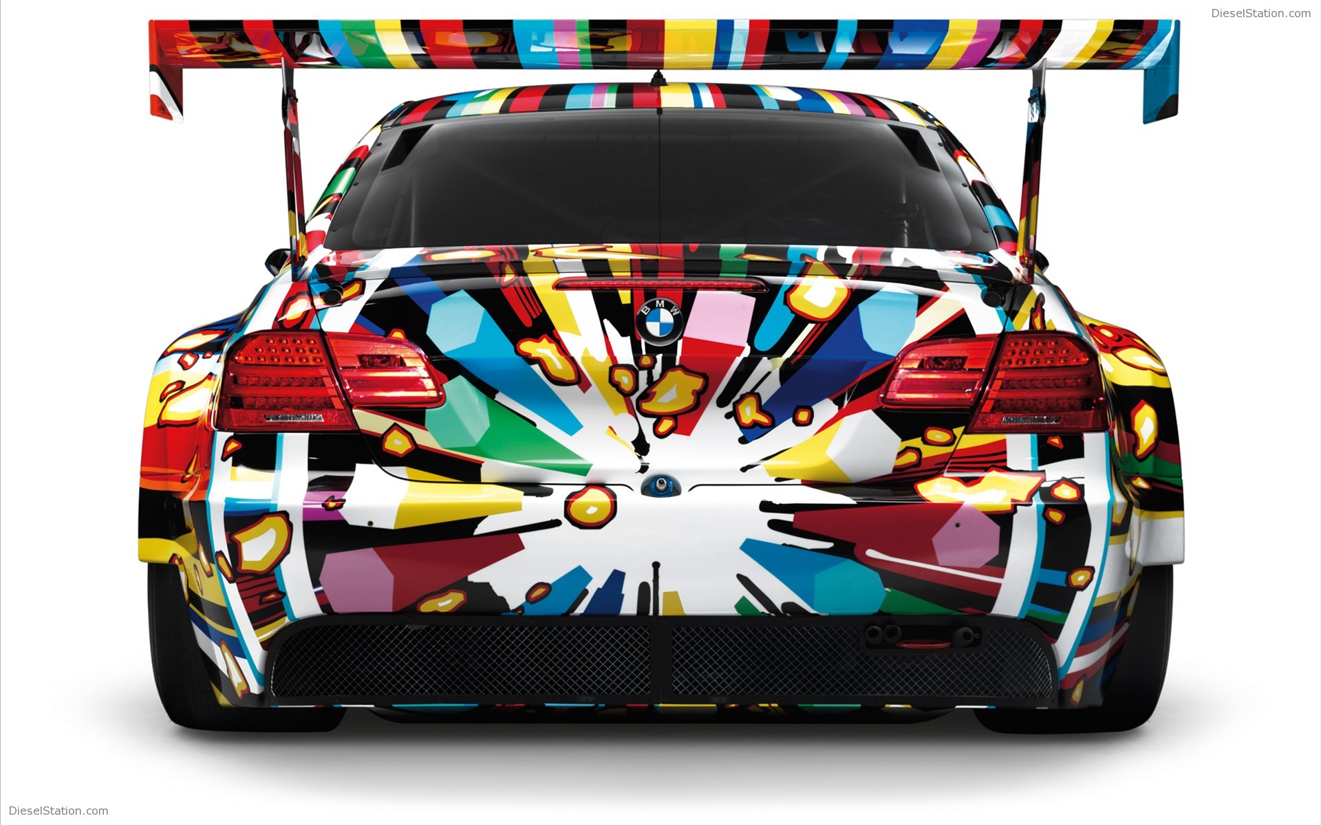 Bmw M3 Gt2 Art Car Jeff Koons Widescreen Exotic Wallpaper
