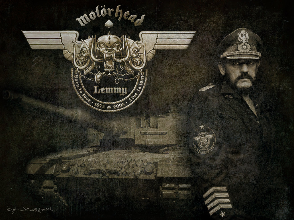 Motorhead Lemmy By Scarponi