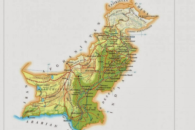 Wallpaper Pakistan Rainfall Map HD