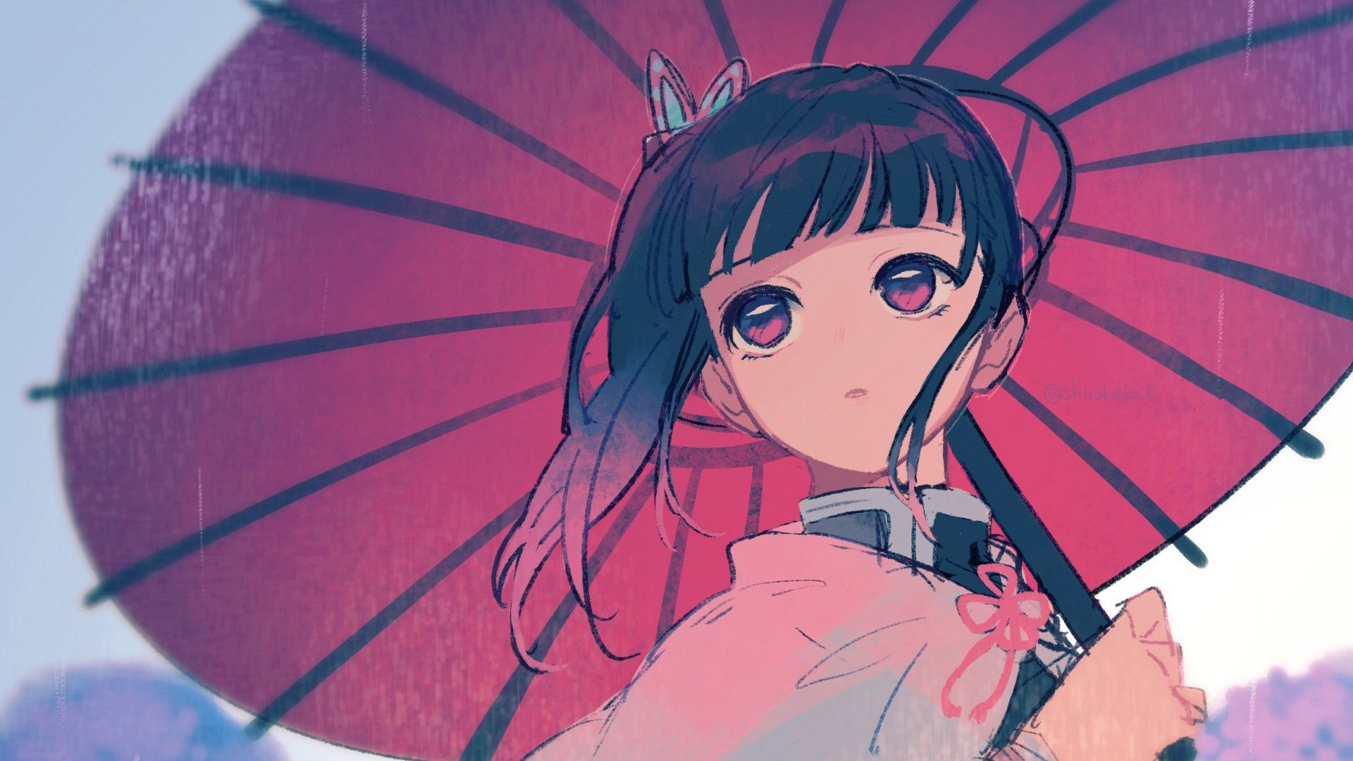 Kanao Tsuyuri Wallpaper