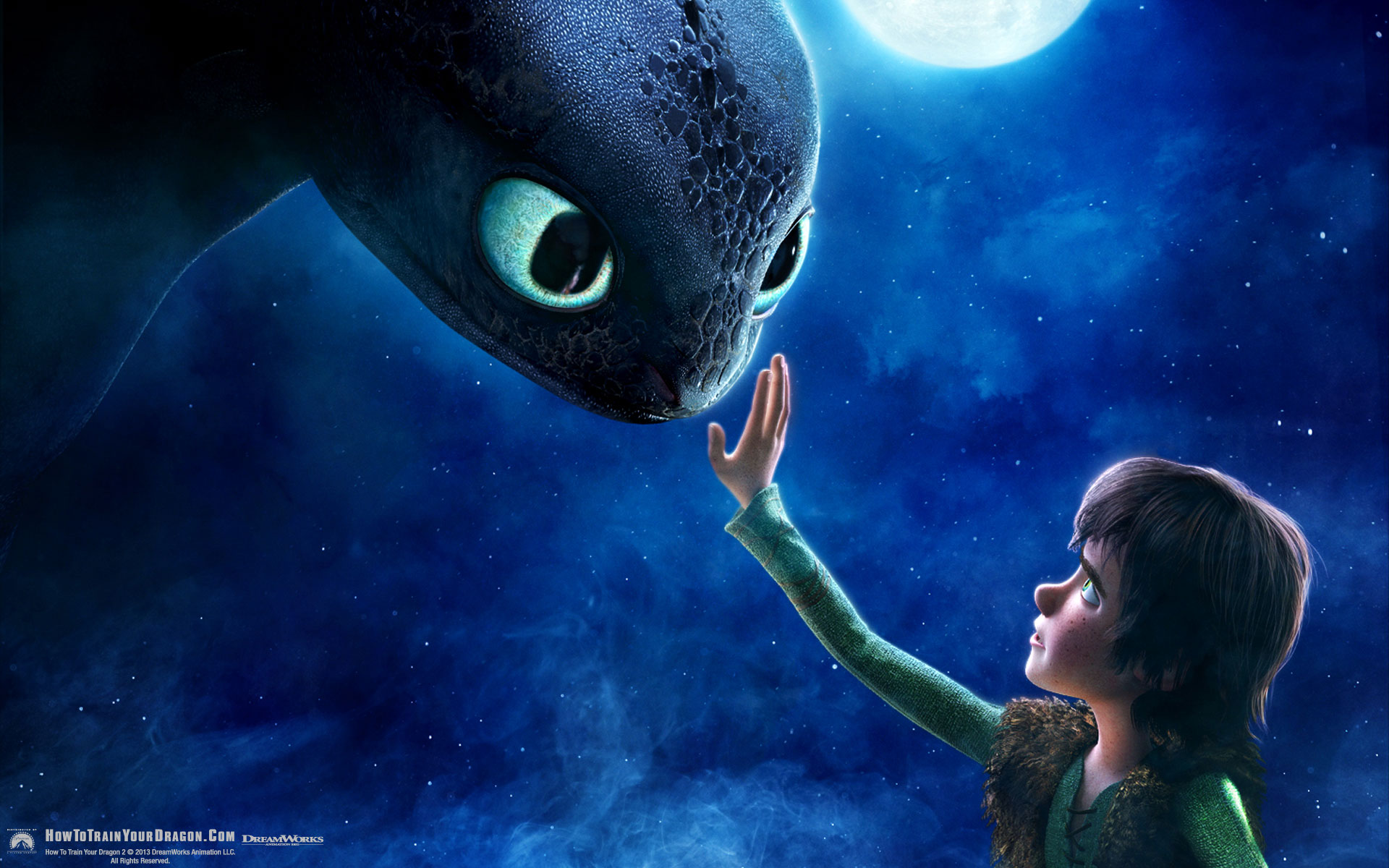 How To Train Your Dragon Official Movie Wallpaper