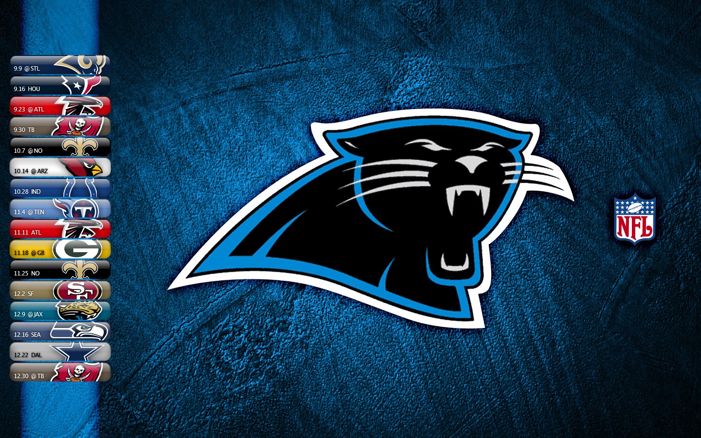 Carolina Panthers Logo Wallpaper Nfl