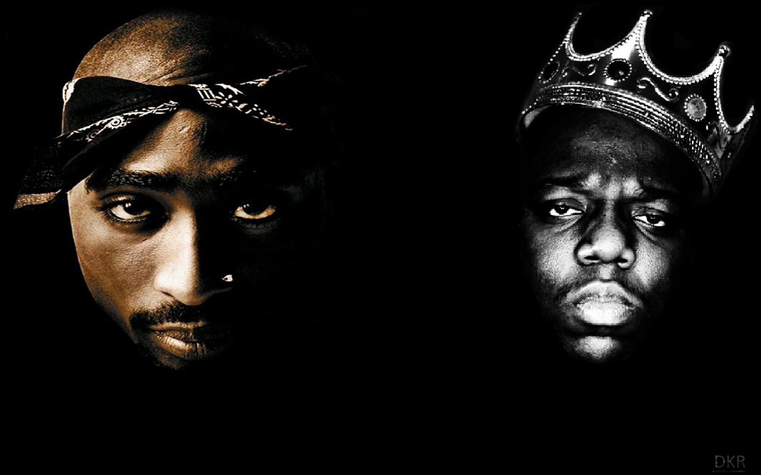 2pac Notorious Big Tupac Shakur Wallpaper Art HD
