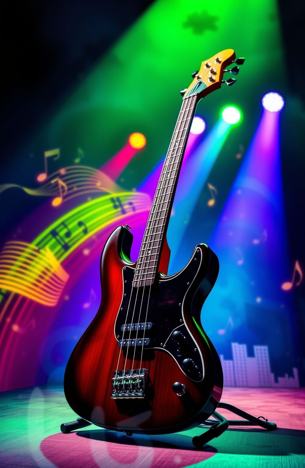 Hd Bass Guitar Wallpaper