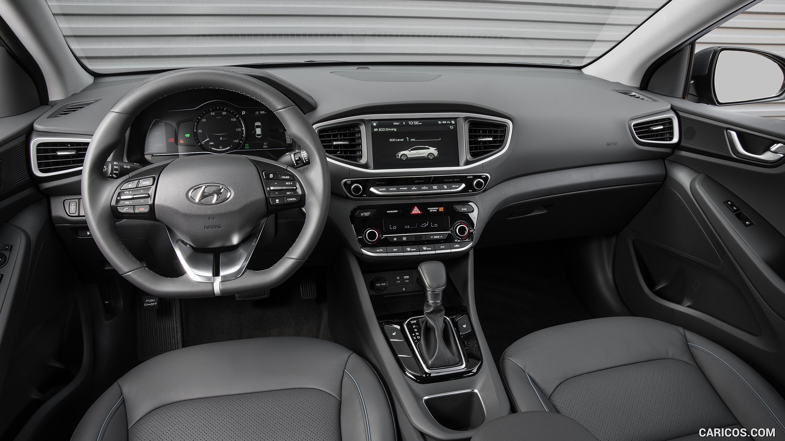 Hyundai Ioniq Hybrid Interior Cockpit HD Wallpaper
