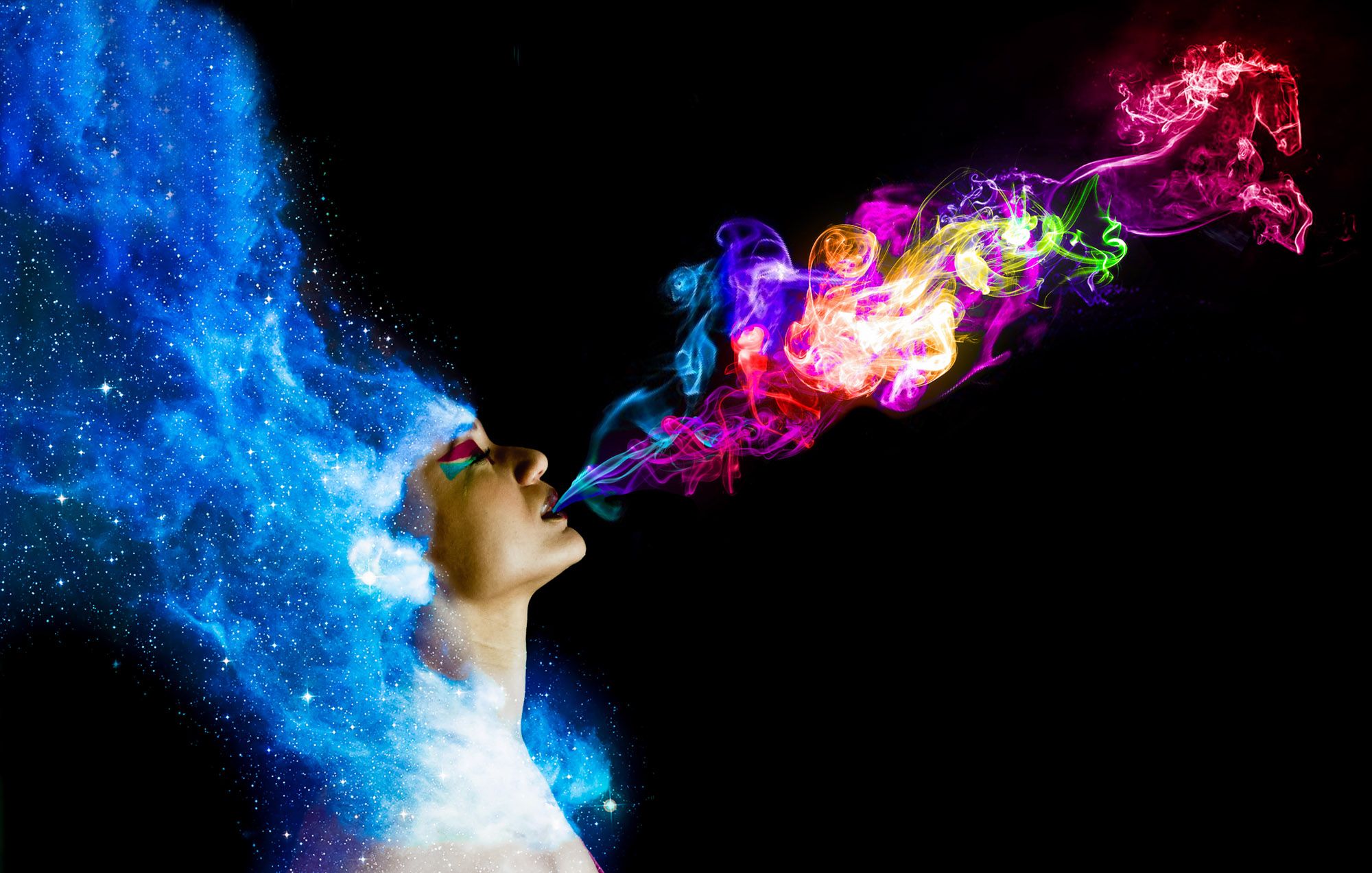 Weed Universe Wallpaper On