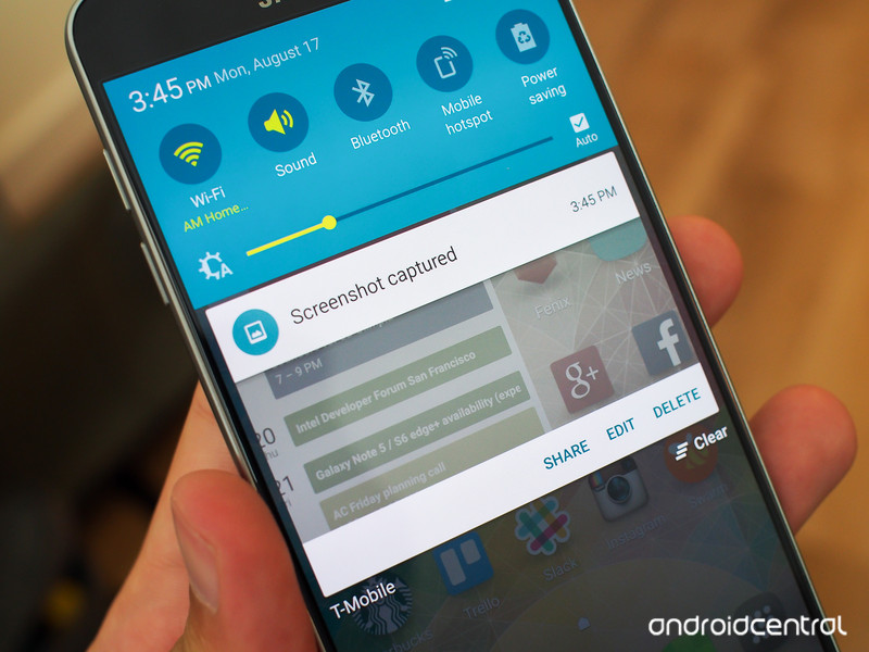 Take A Screenshot On The Galaxy Note Androidhackers