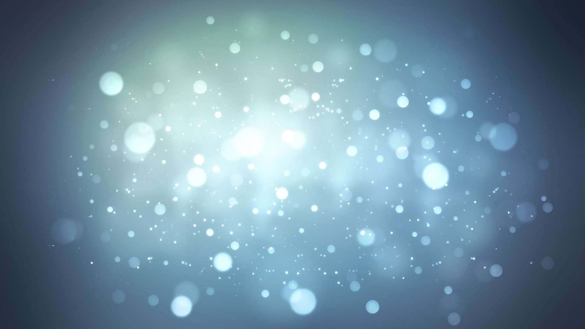 Abstract light blue background with bokeh effect