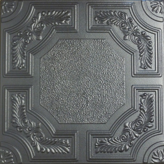Ceiling Tile Black By Decorative