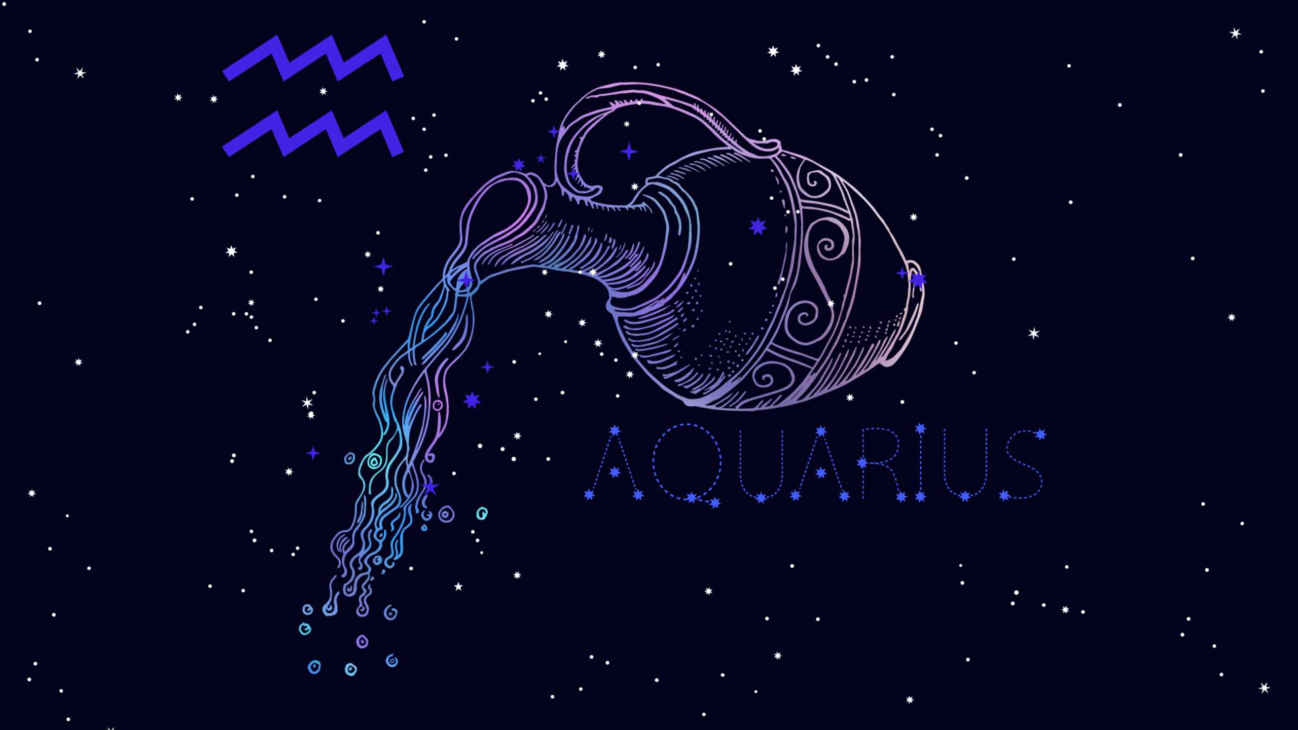 Aquarius Wallpaper For Desktop 7014425