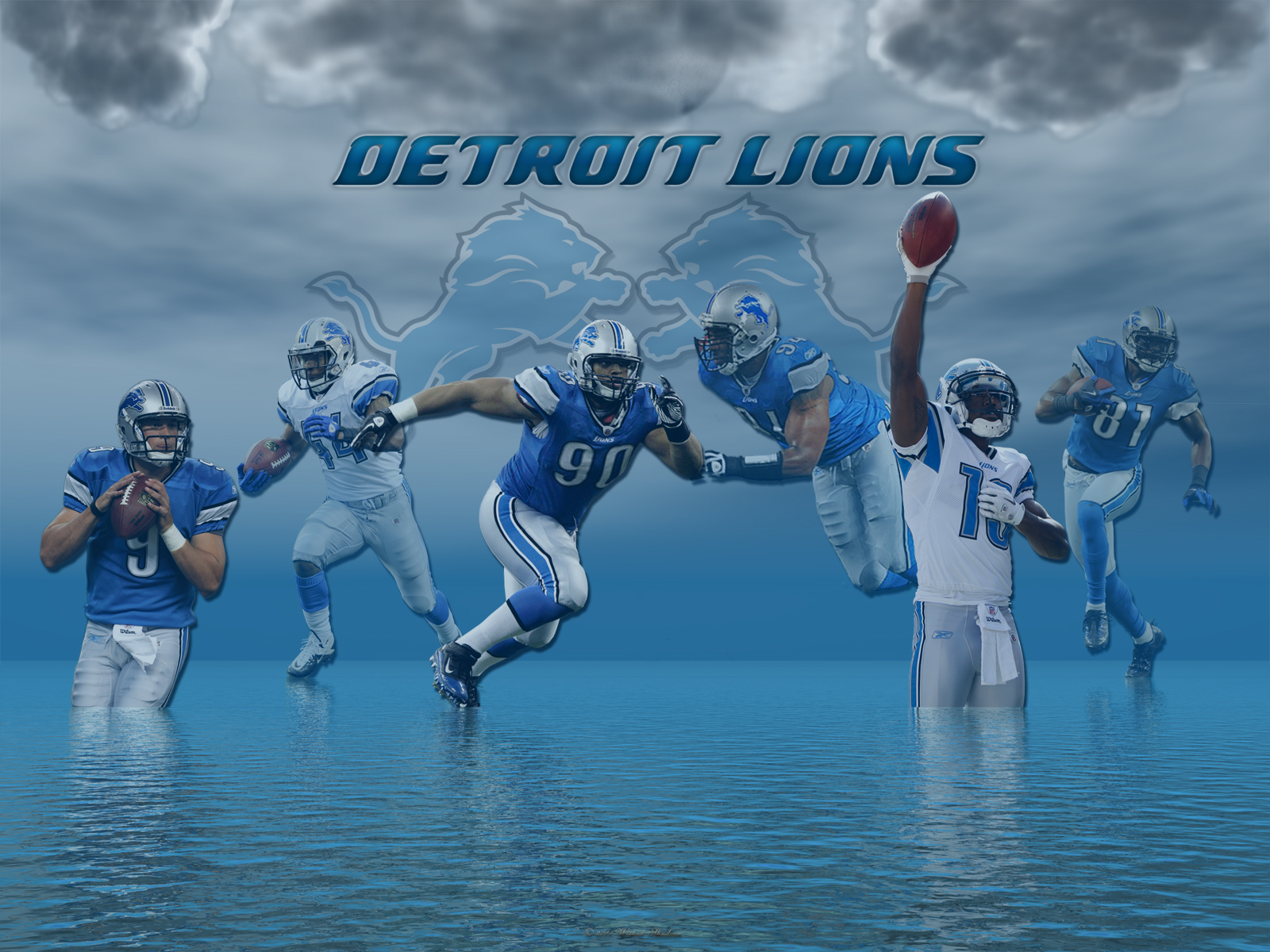 Wallpaper By Wicked Shadows Detroit Lions Lake Michigan
