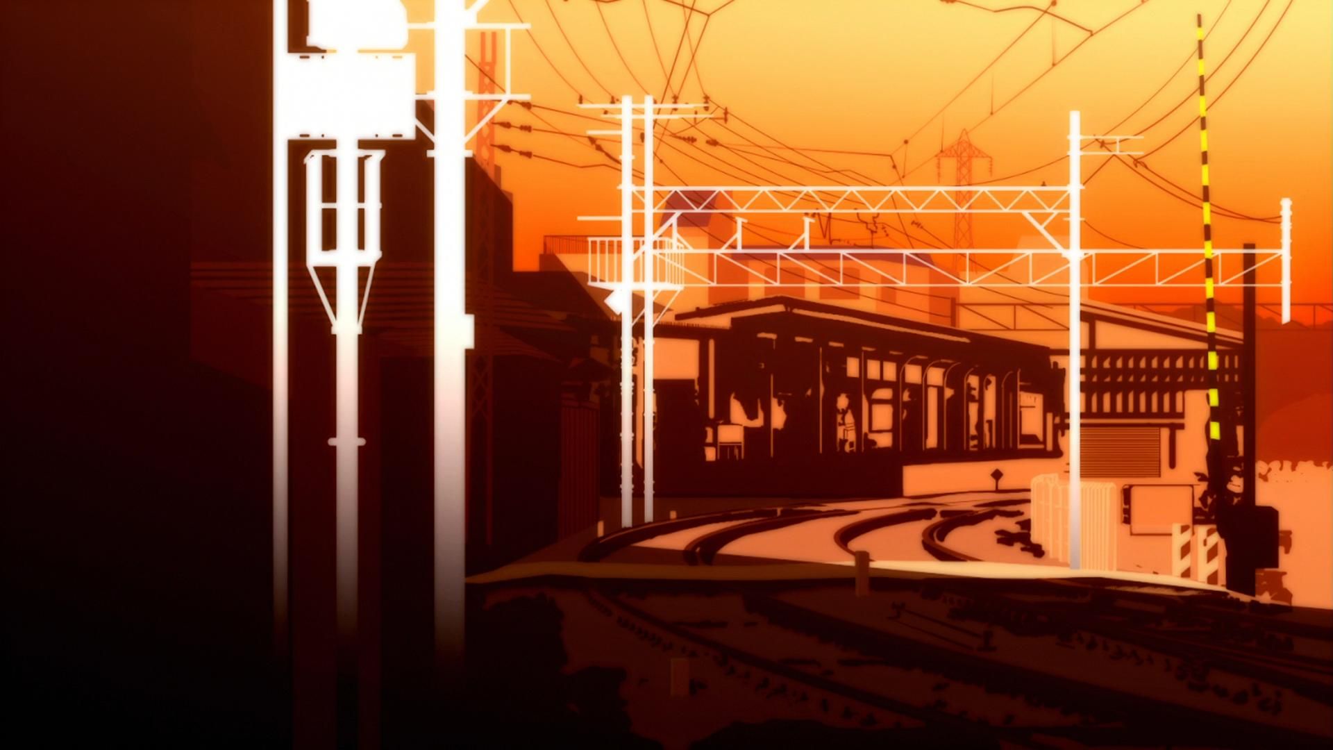 Monogatari Art In Anime Scenery Cartoon Background