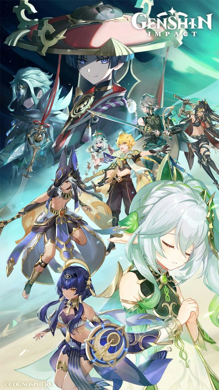 Cool Anime Wallpaper With Various Characters