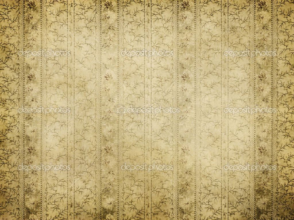 Old Wallpaper Background Stock Vector Philip Morley