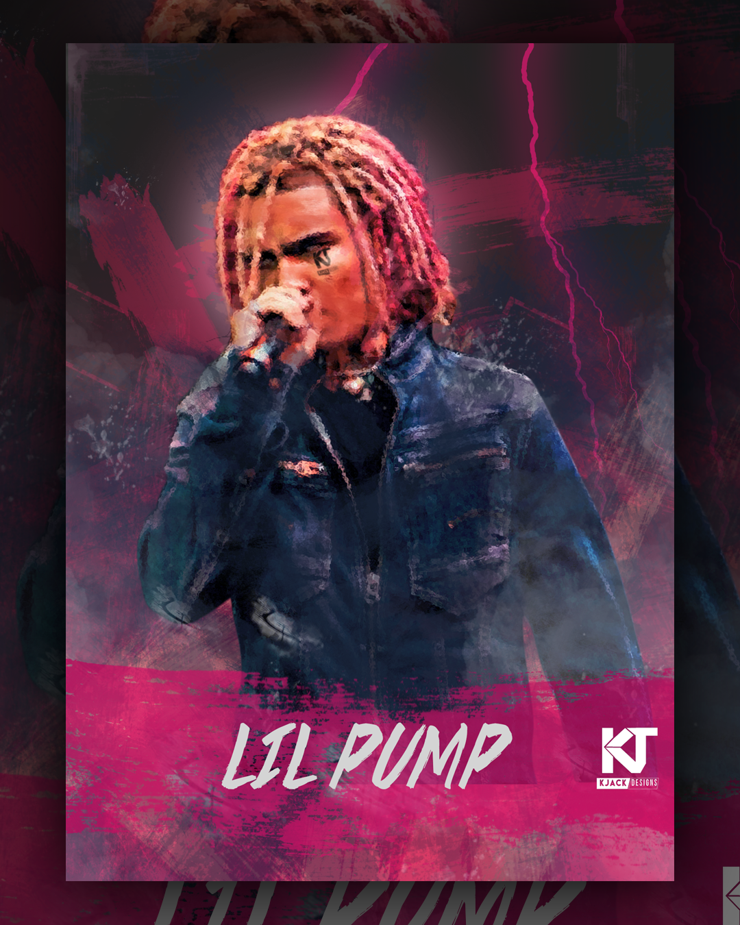 Lil Pump Edit Limp Wallpaper Graphic Design In
