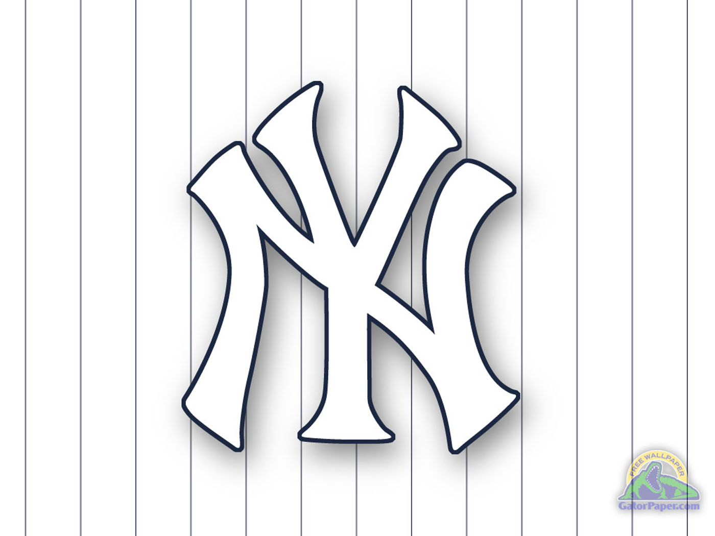 New York Yankees Pinstripes Gatorpaper Sports Desktop