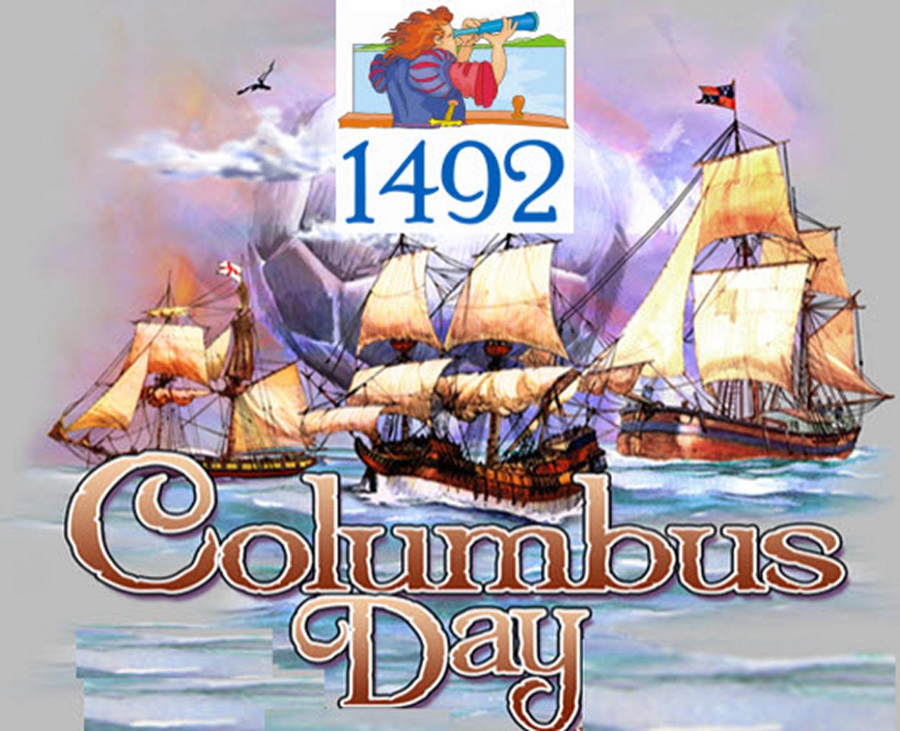 Columbus Day Wallpaper HD Plus
