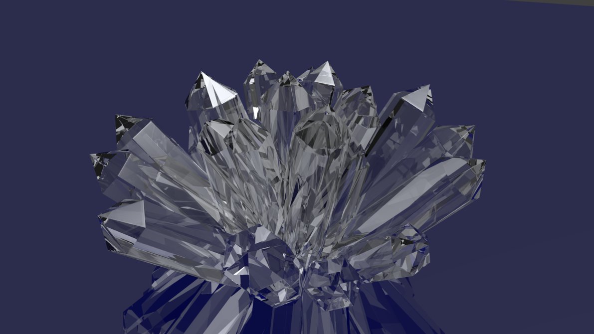 Model Of Quartz Crystal By Jgh24