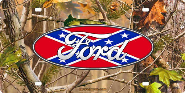 Rebel Flag Camo Background Rebel ford emblem on camo