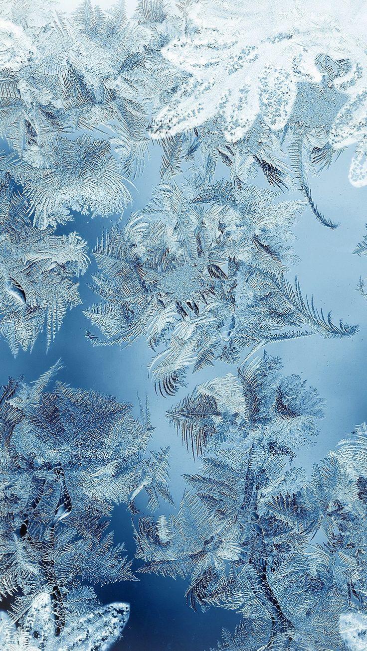 Ice Pattern Blue Snow Best Htc One Wallpaper iPhone