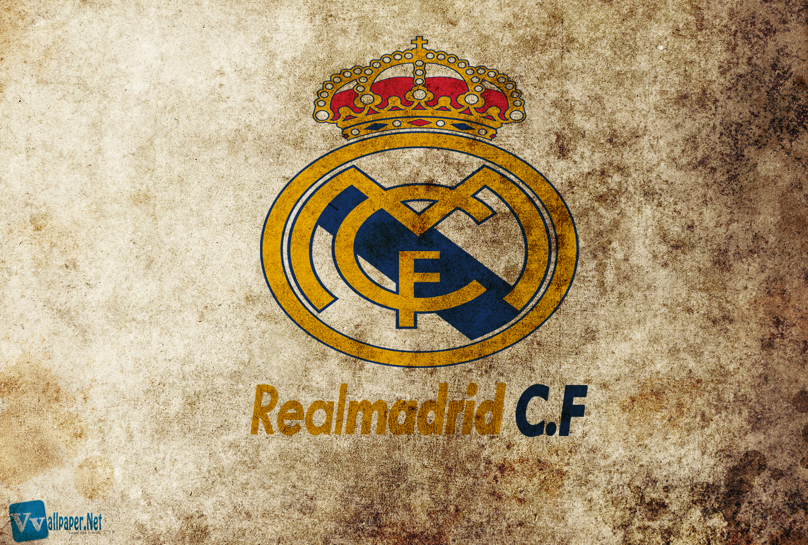 Real Madrid Cf Logo HD Desktop Wallpaper