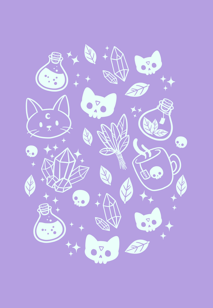 Witchy Aesthetic Wallpaper Pastel