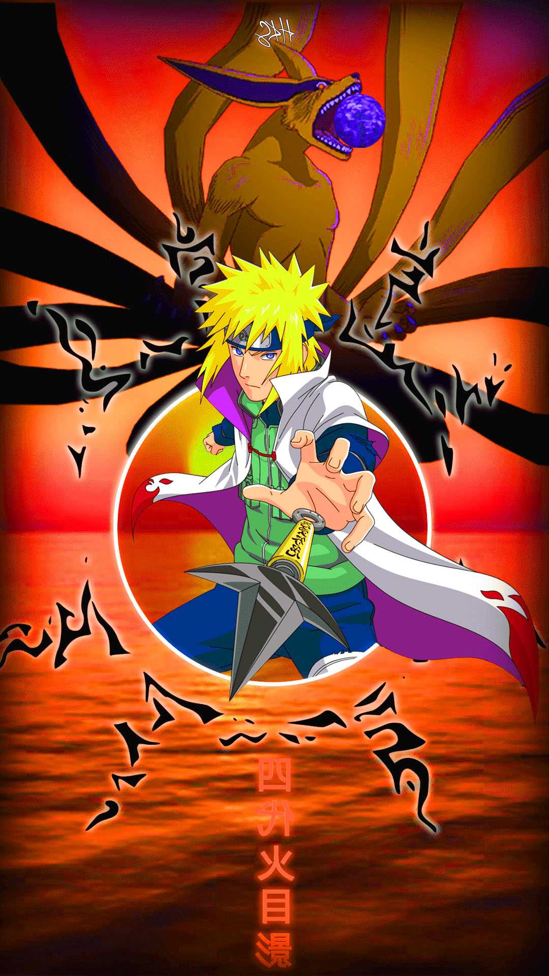 Minato Background Wallpaper