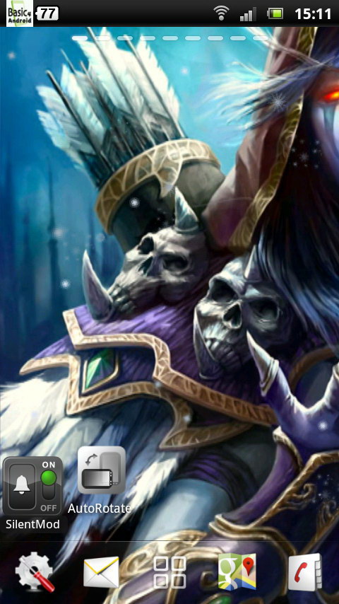 Download World of Warcraft Live Wallpaper 2 free for your Android