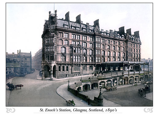 St Enoch S Station Glasgow Scotland