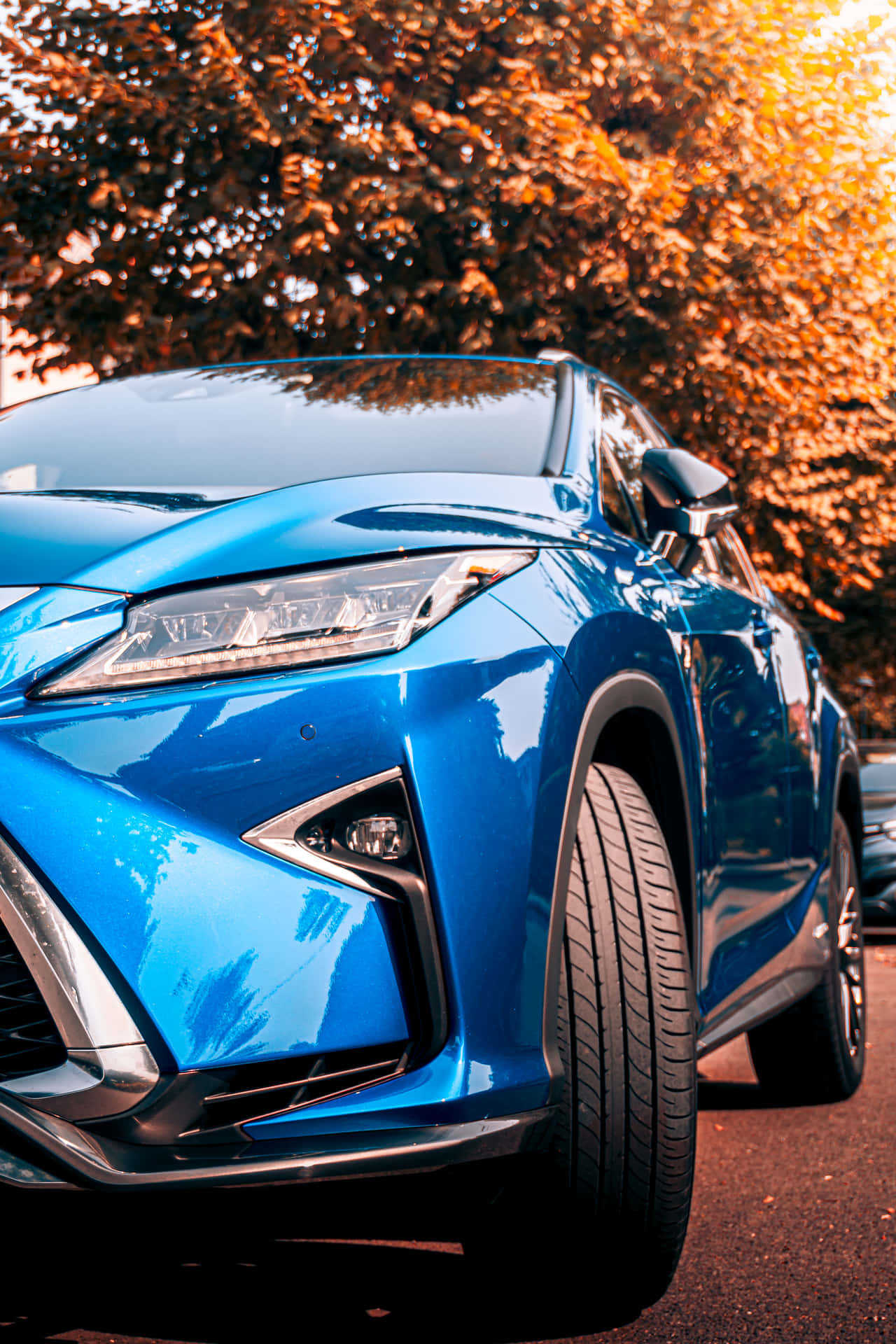 Blue Car Wallpaper