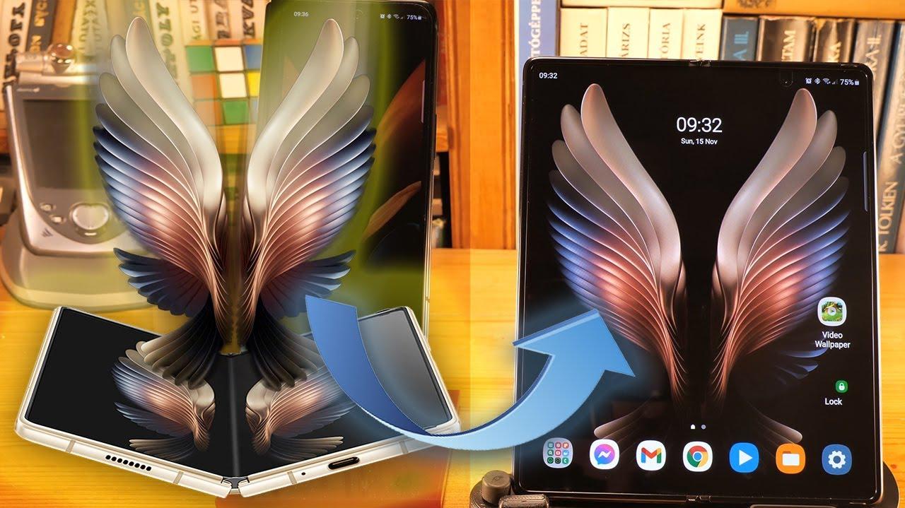 Samsung Special Edition Live Wallpaper To Galaxy Z Fold