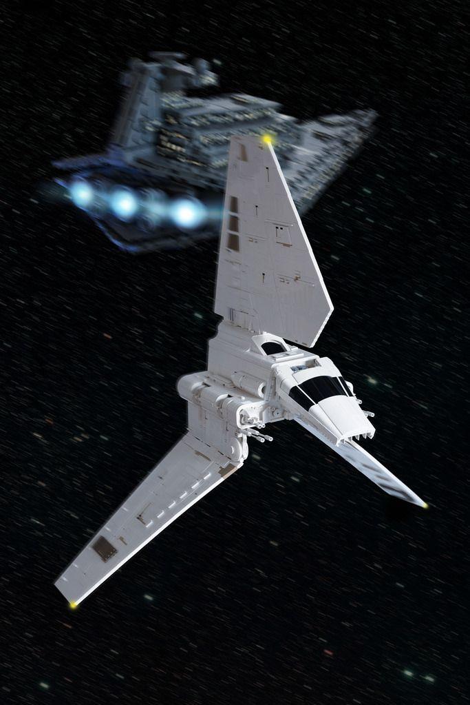 Shuttle Tydirium Flight Star Wars Empire Ships