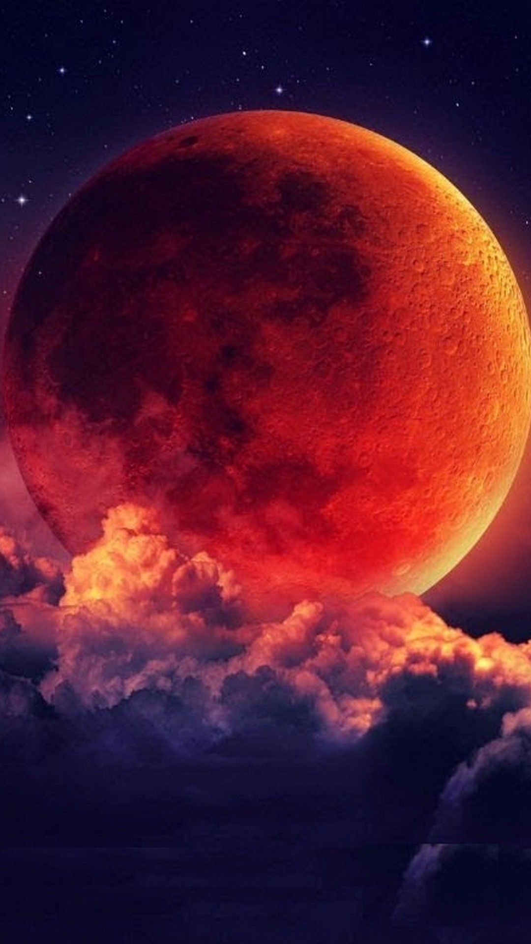 Blood Moon Night Live Wallpaper - free download