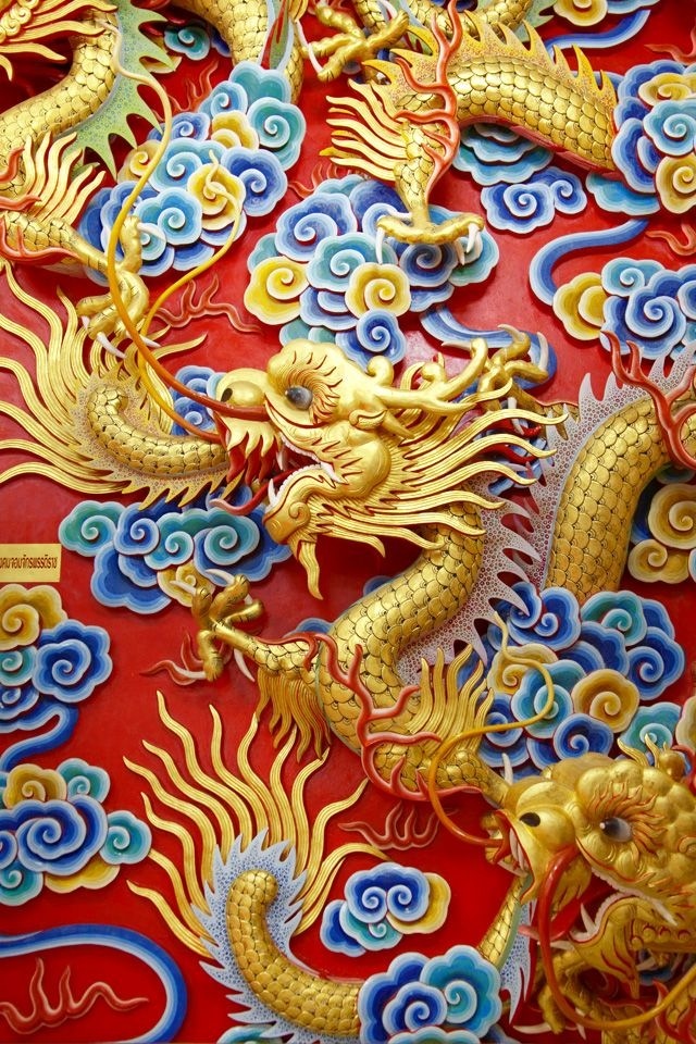 iPhone wallpaper Chinese Dragon