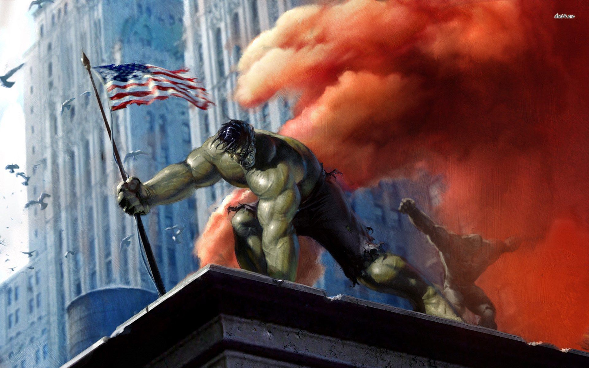 The Incredible Hulk Wallpaper Cartoon