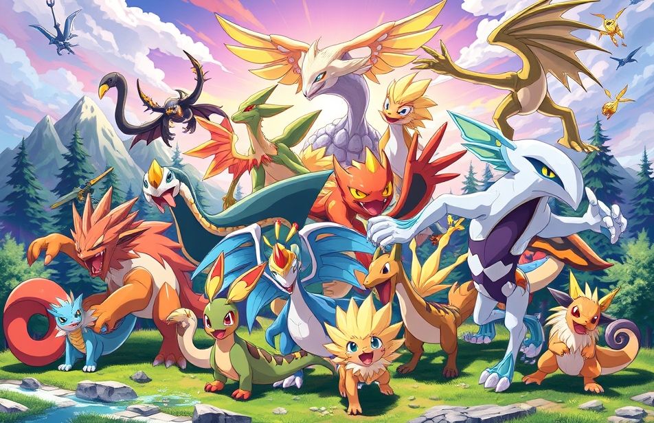 All Legendary Pokemon Wallpaper