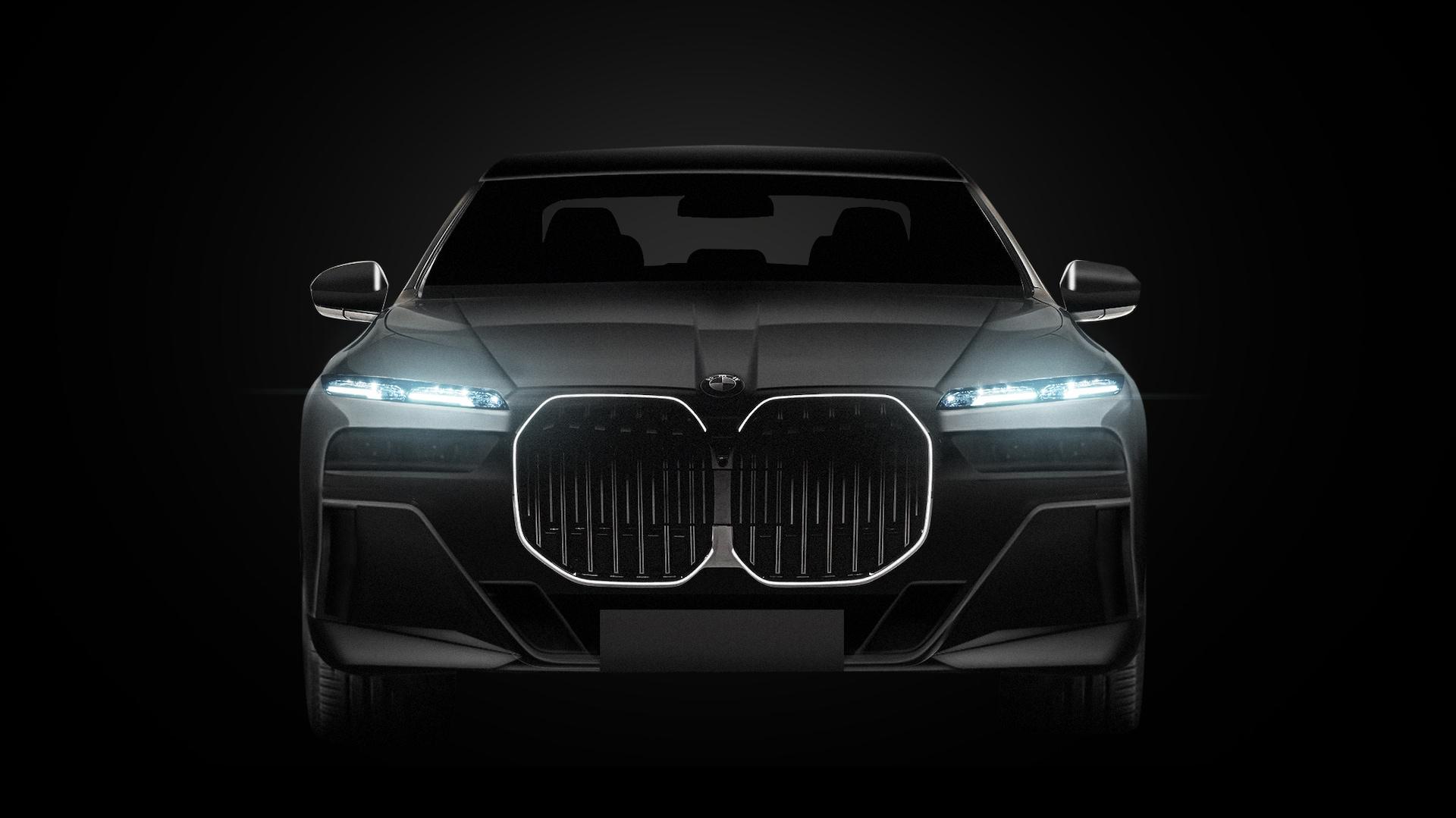 Bmw I7 Teased Will Debut Next Month With Conventional Series