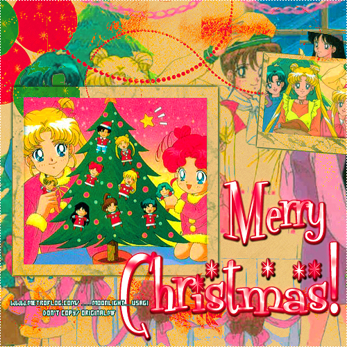 Sailor Moon Merry Christmas By Prettyliittlemoon