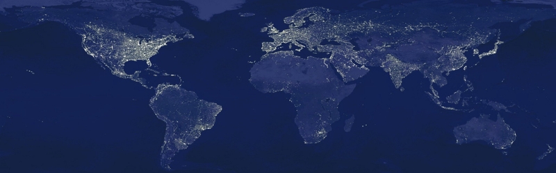 Light Night Earth Pollution Globes Maps World Map Wallpaper