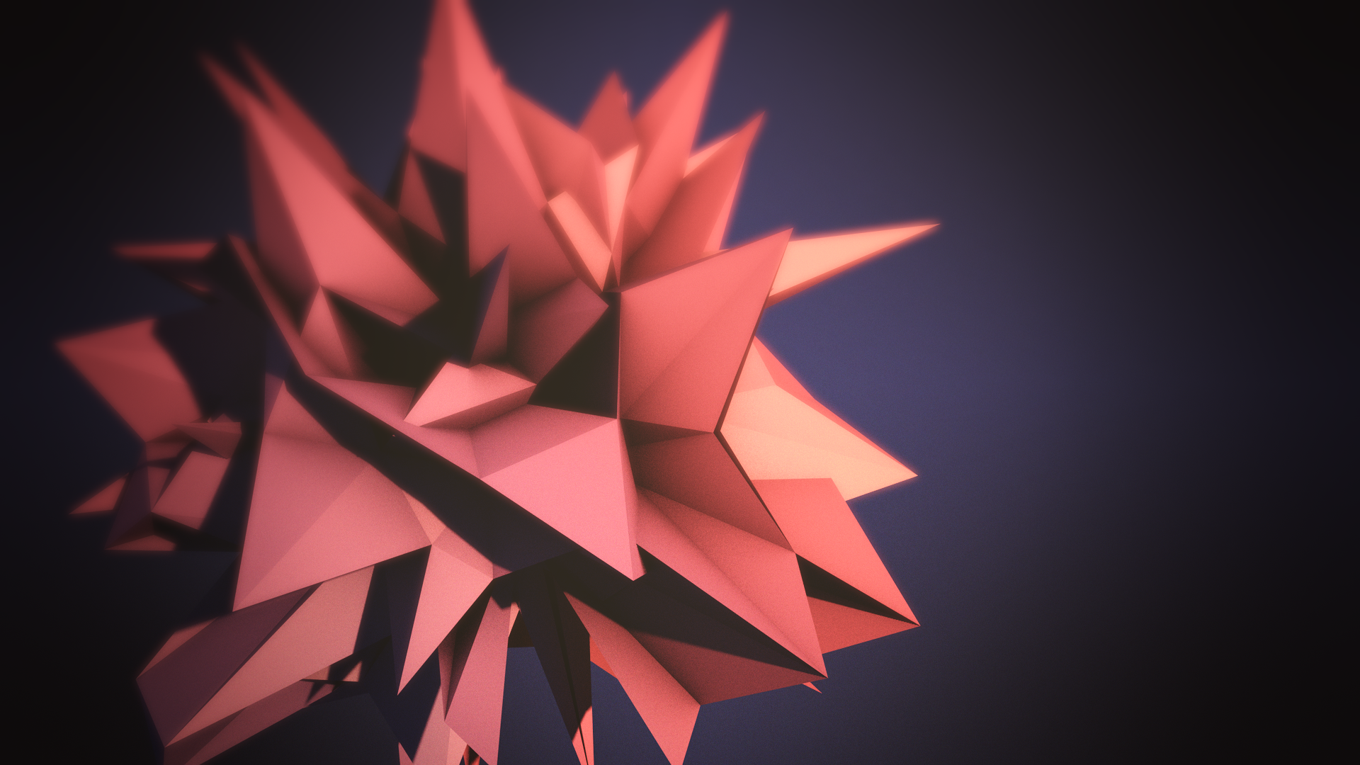 Low Poly Flower by maty241 on