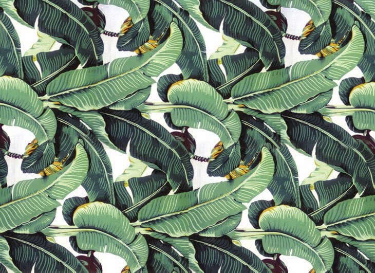 Wear Your Wallpaper Beverly Hills Hotel Banana Leaf Martinique 730x531