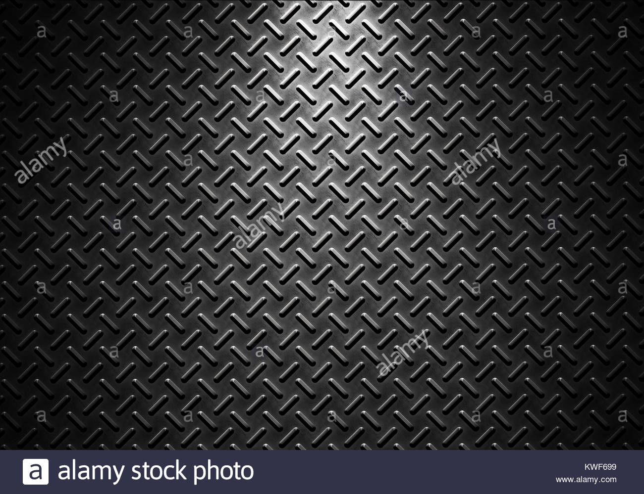 Abstract Modern Grey Metal Sheet Texture With Directional Light