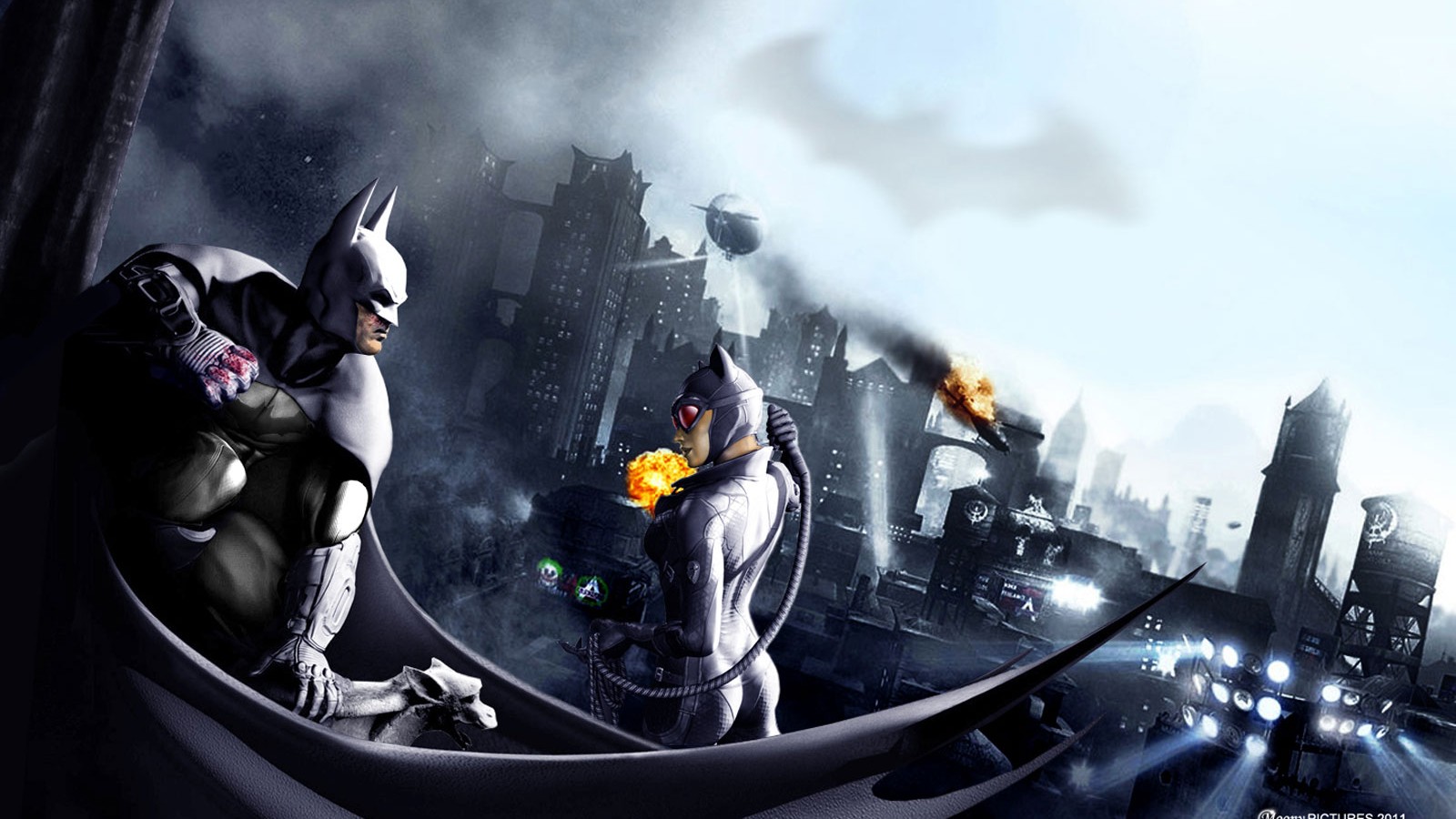 Batman Catwoman Wallpaper Background