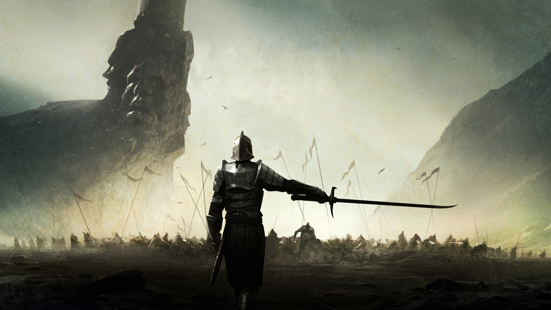 Medieval Mortal Online Sword Knight Wallpaper